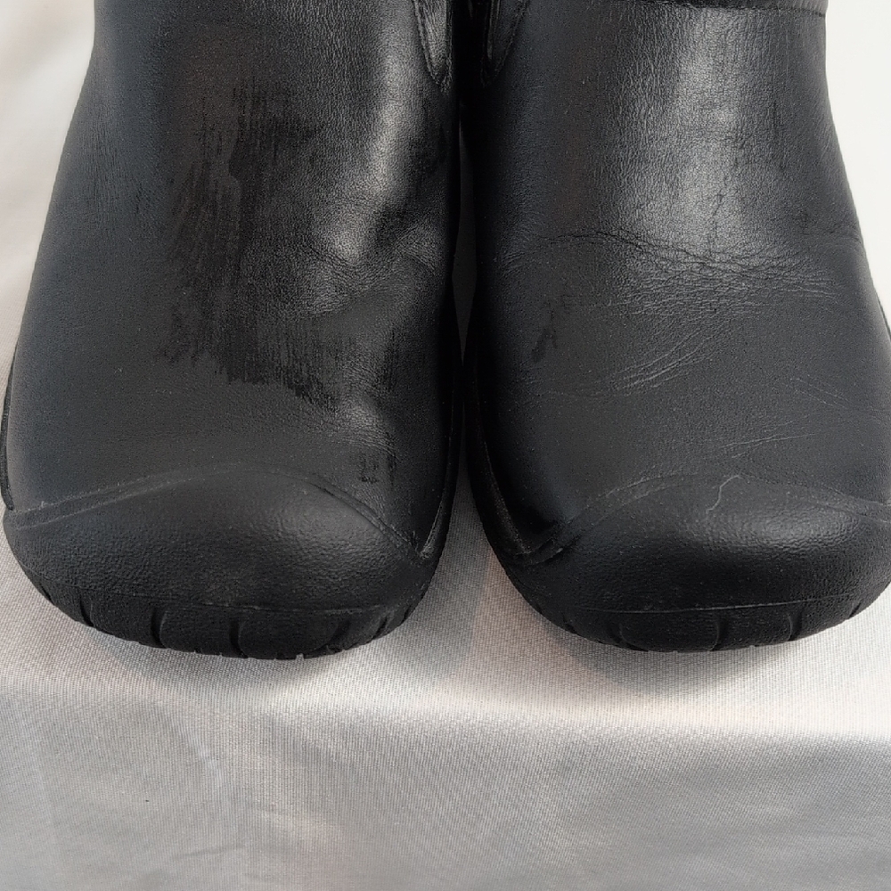 Keen Cush Black Work Shoe Oil & Slip Resistant - Picture 3 of 10